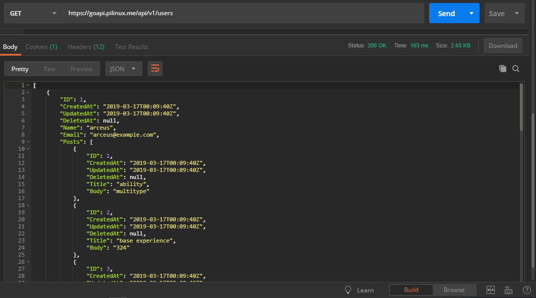 GitHub - fossabot/GoREST: Go RESTful API starter kit with Gin, GORM and JWT